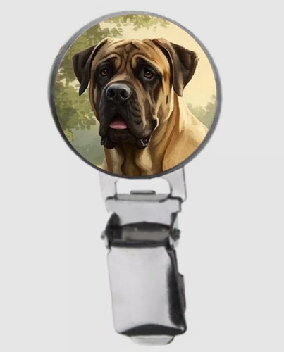 Mastiff dog on dome - on,