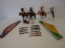 Vintage playmobil cowboys, 4