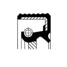 Shaft seal crankshaft fits - shaft,