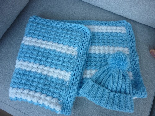 New baby blanket and - new,