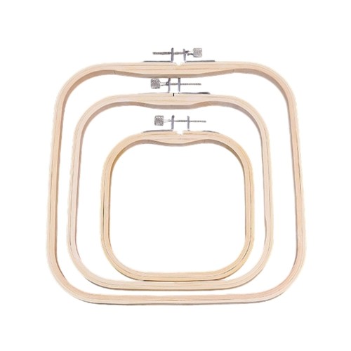 3pcs embroidery hoop square - 3pcs,