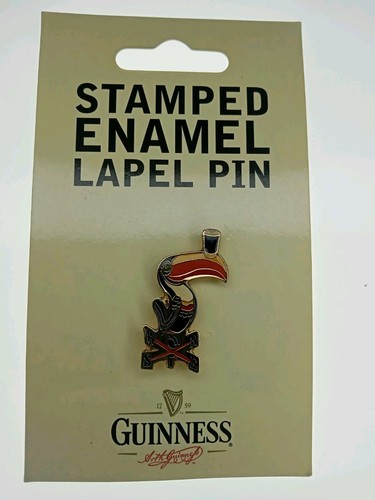 Vintage guinness enamel - enamel, lapel