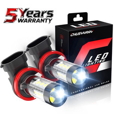 2x H11 LED Front Fog Light