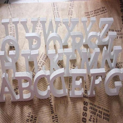 Alphabet letters wooden - letters, 29