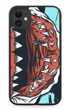 Scary Great White Shark Teeth Rubber Phone Case Mouth Jaw Jaws Tooth Sharks M712