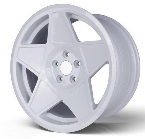 Gloss white alloy wheel - white,