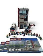 LEGO City 60204 Hospital Retired Set Including All 13 Minifigures & Instructions