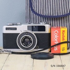 Serviced, with accessories. Canon demi EE28 S/N 166647 (with case and film set)