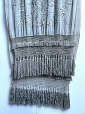 Vintage 20s embroidered shawl