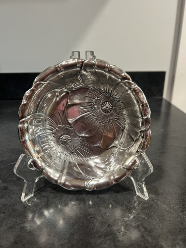 Wallace sterling silver - silver, poppy
