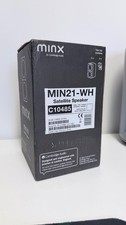 Cambridge Audio Minx Min 21 Speaker White Centre Boxed Immaculate Horiz&Vert Grl