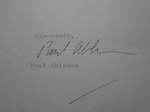 Paul ableman writer hear - paul,