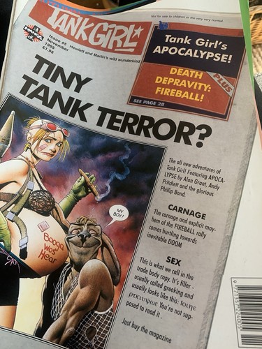 Tank girl comic issue - comic,