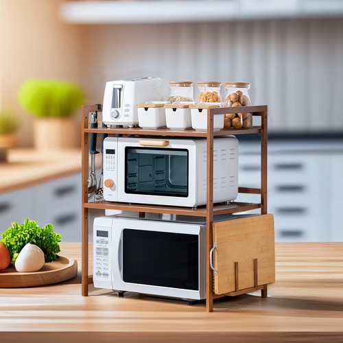 Microwave oven rack - rack, with