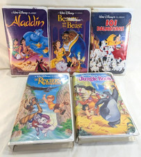 Disney Black Diamond VHS Lot