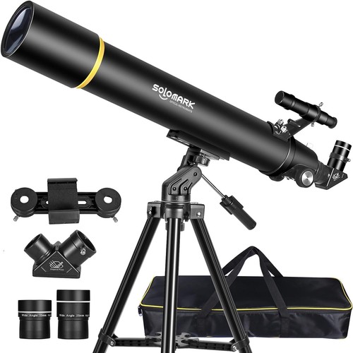 Powerful refractor telescope - powerful,