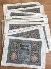 Lot germany banknotes - of,