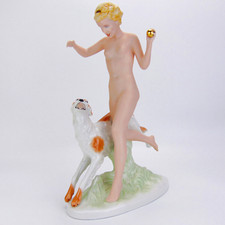 Royal Dux Figurine Nude Lady