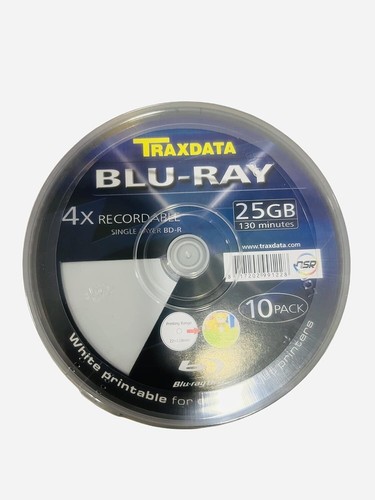 10x traxdata printable blank - traxdata,