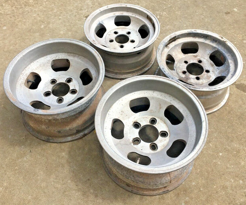 Aluminum slot rims - 4,