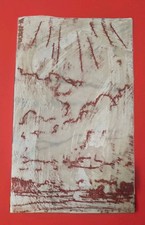 Harry Adams Handmade Signed Encaustic Wax Drawing On Paper Unique Sunny View's