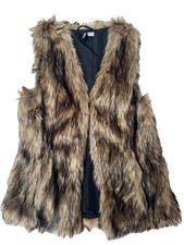 H&M Women’s Brown Fur Gilet