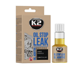 K2 Oil Stop Leak Concentrated Sealant 50ml Car Engine Oil Additive Fix Oil Leaks