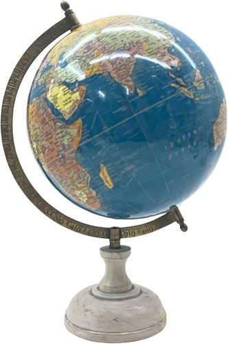 Exerz 13cm antique globe ocean - 13cm,