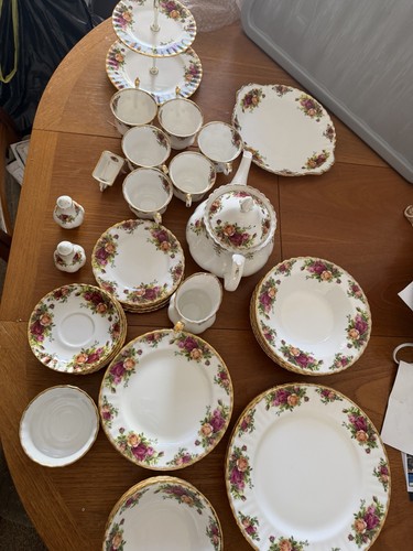 Royal albert old country roses - old,