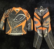 Ufo Youth Motocross Kit Mx Mtb Kids Child Orange