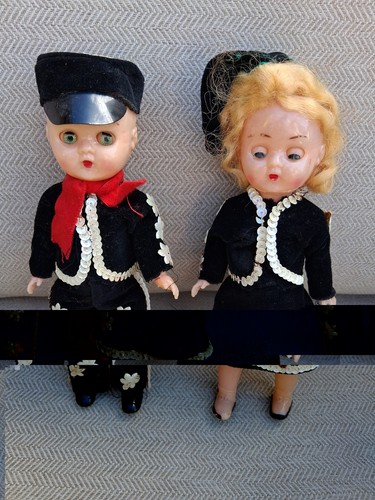 Vintage pearly king and queen - king,