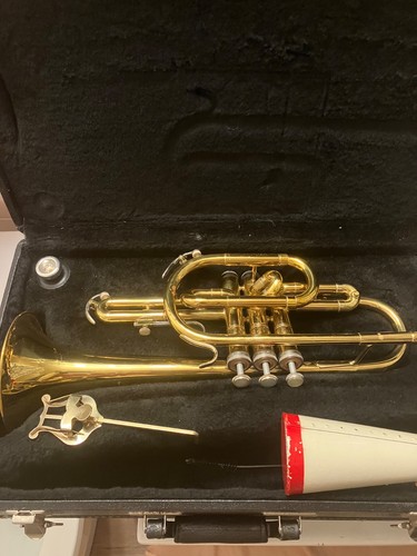 Vintage conn cornet model - ,