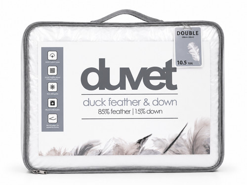 Duck feather down duvet - &,