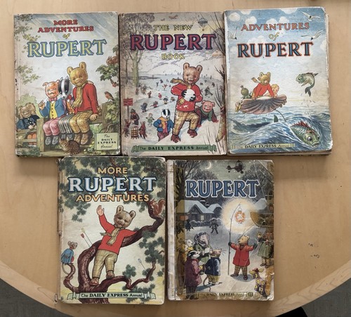 Vintage rupert bear - bear, daily