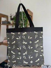 Lulu Guinness Canvas tote bag Shoe Design ' Royal Marsden' Bag