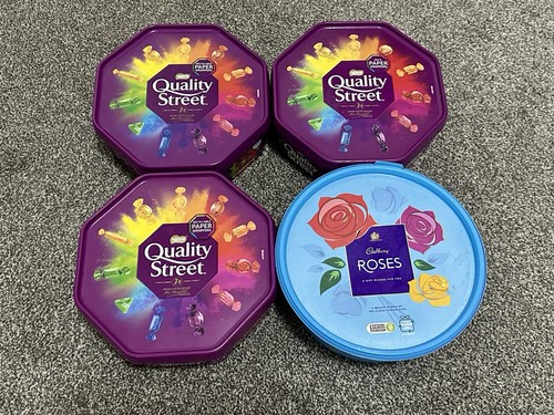 Empty chocolate tubs - chocolate,