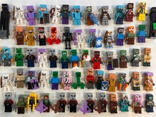 Lego Minecraft Minifigures / Animals PICK YOUR ITEM MINIFIGURE OR ANIMAL