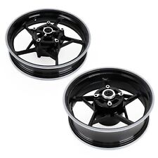 Black Front & Rear Wheel Rim