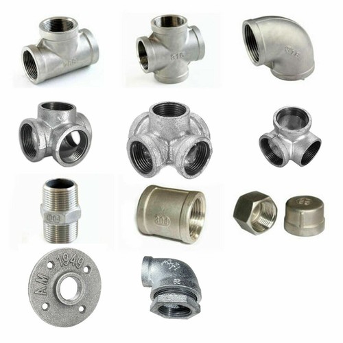 Galvanized malleable pipe - malleable,