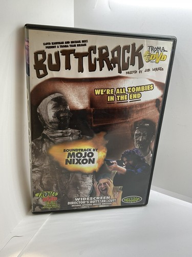 Buttcrack dvd 1998 troma lloyd - dvd,
