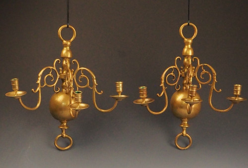 Wall sconces flemish antique - sconces,