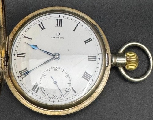 Antique 1912 omega - full, hunter