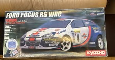 Ford Focus RS WRC Electric Racing Car + Peugeot 206 Shell And Stickers Kyosho