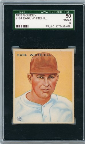 1933 goudey 124 - goudey, #124