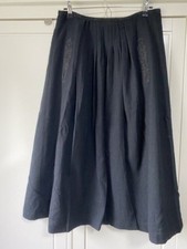 Toast black womens skirt, size