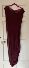 Sarah Pacini Burgundy Fine