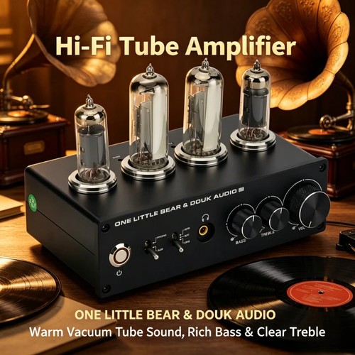 Hifi tube preamplifier mm - t9,