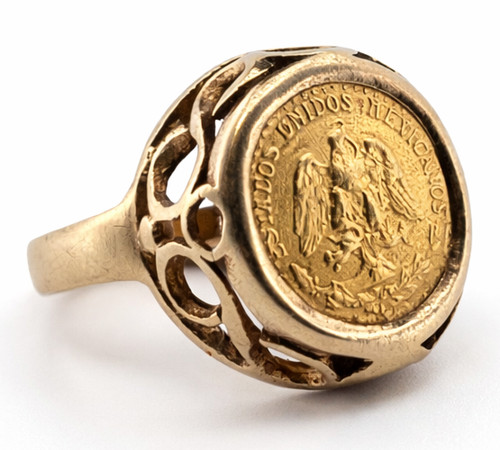 Gold ring united - 9k, "united