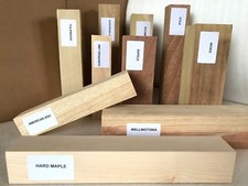 Woodturning Spindle Blanks Selection Box Mixed Sizes Species Wood Turning Gift