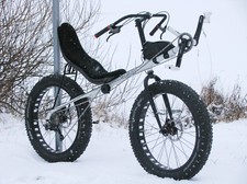 VeloMotion Sequoia - brand new recumbent FAT BIKE frame set